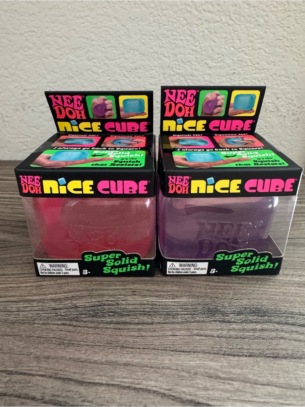 Authentic NeeDoh Nice Cubes (set of 2)